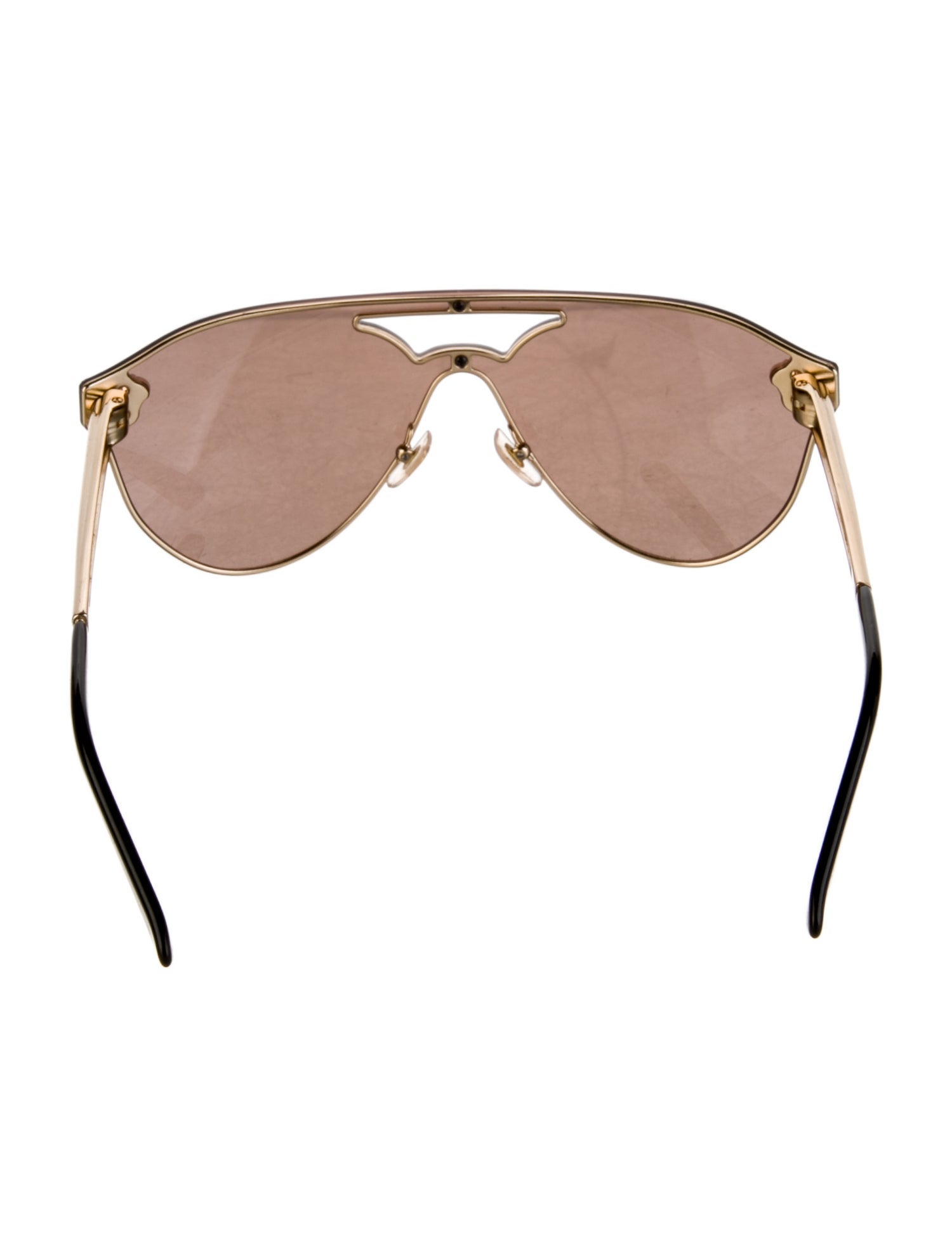 Versace Medusa Insignia Shield Sunglasses