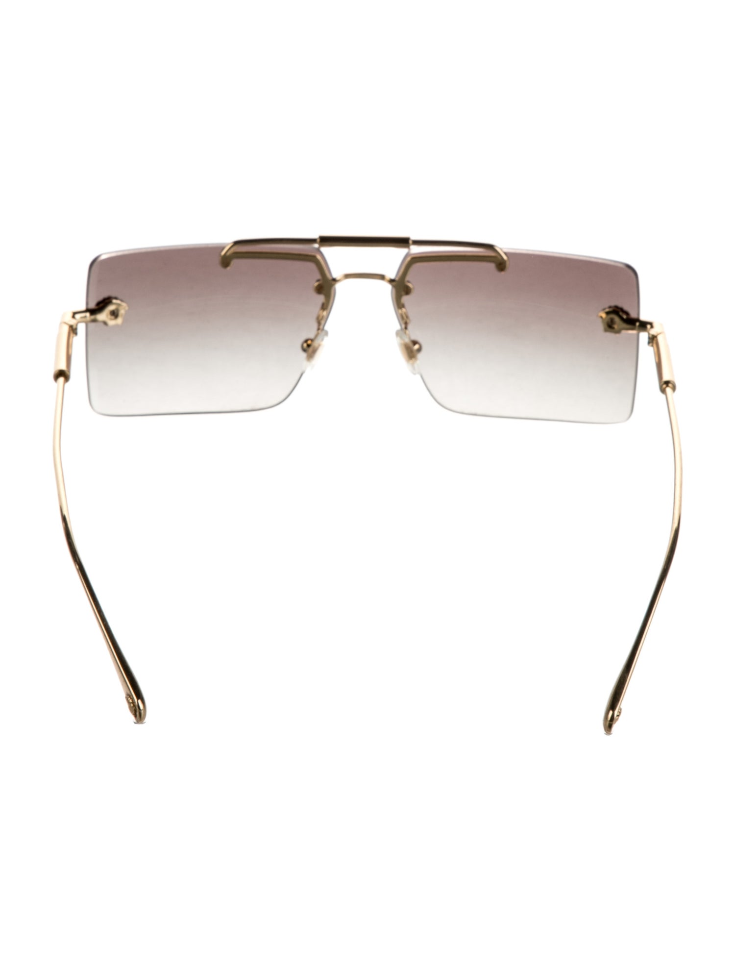 Versace Square Gradient Sunglasses