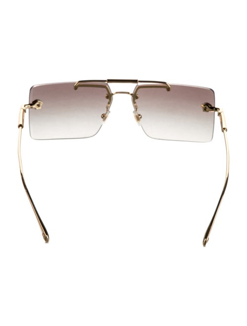 Versace Square Gradient Sunglasses