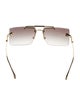 Versace Square Gradient Sunglasses