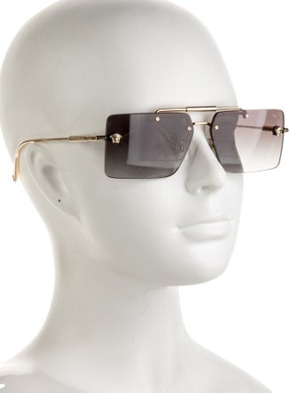 Versace Square Gradient Sunglasses