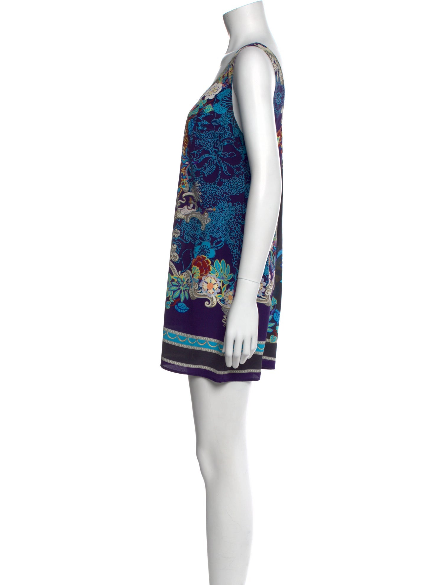 Versace Silk Mini Dress