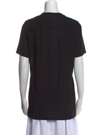 Versace Crew Neck Short Sleeve T-Shirt