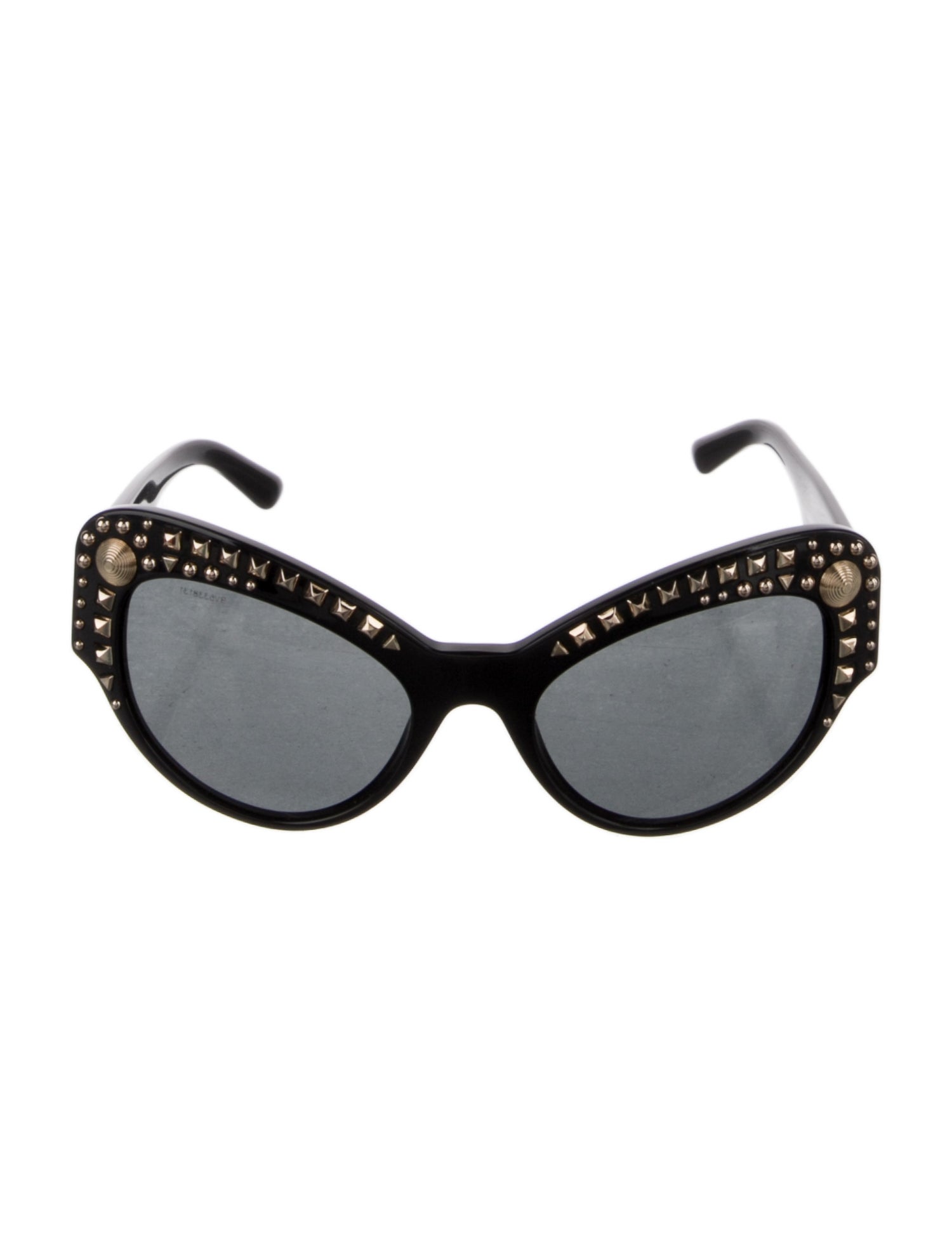 Versace Cat-Eye Tinted Sunglasses