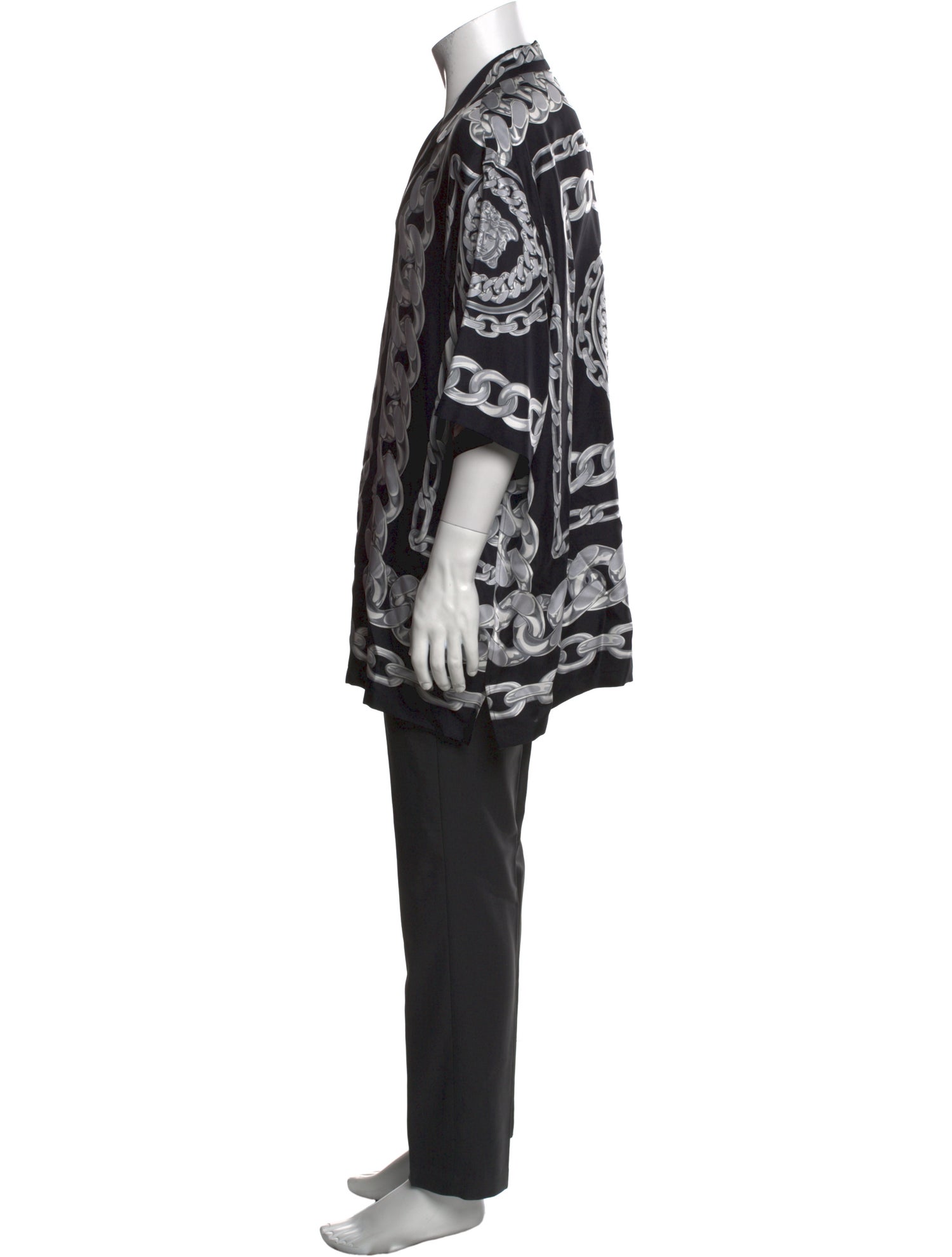 Versace Silk Printed Shirt w/ Tags