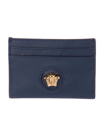 Versace Wallets Leather Card Holder