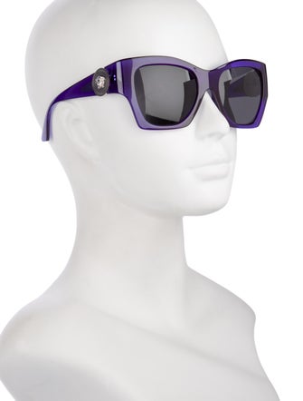 Versace Medusa Insignia Oversize Sunglasses