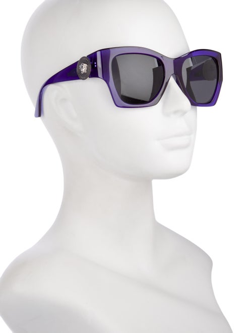 Versace Medusa Insignia Oversize Sunglasses