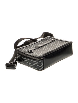Versace Leather Top Handle Bag
