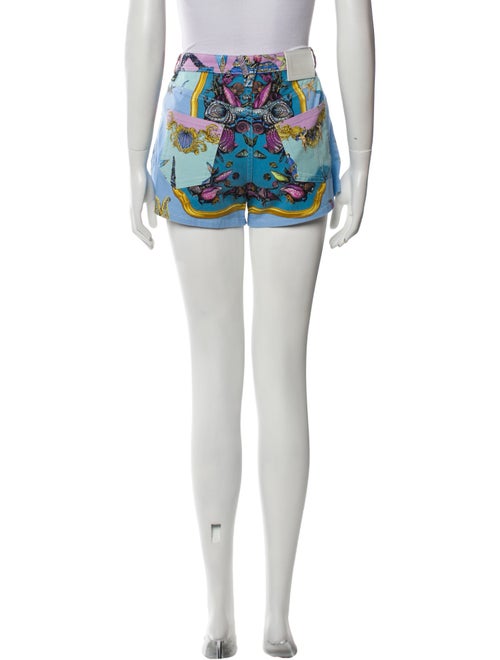 Versace Printed Mini Shorts