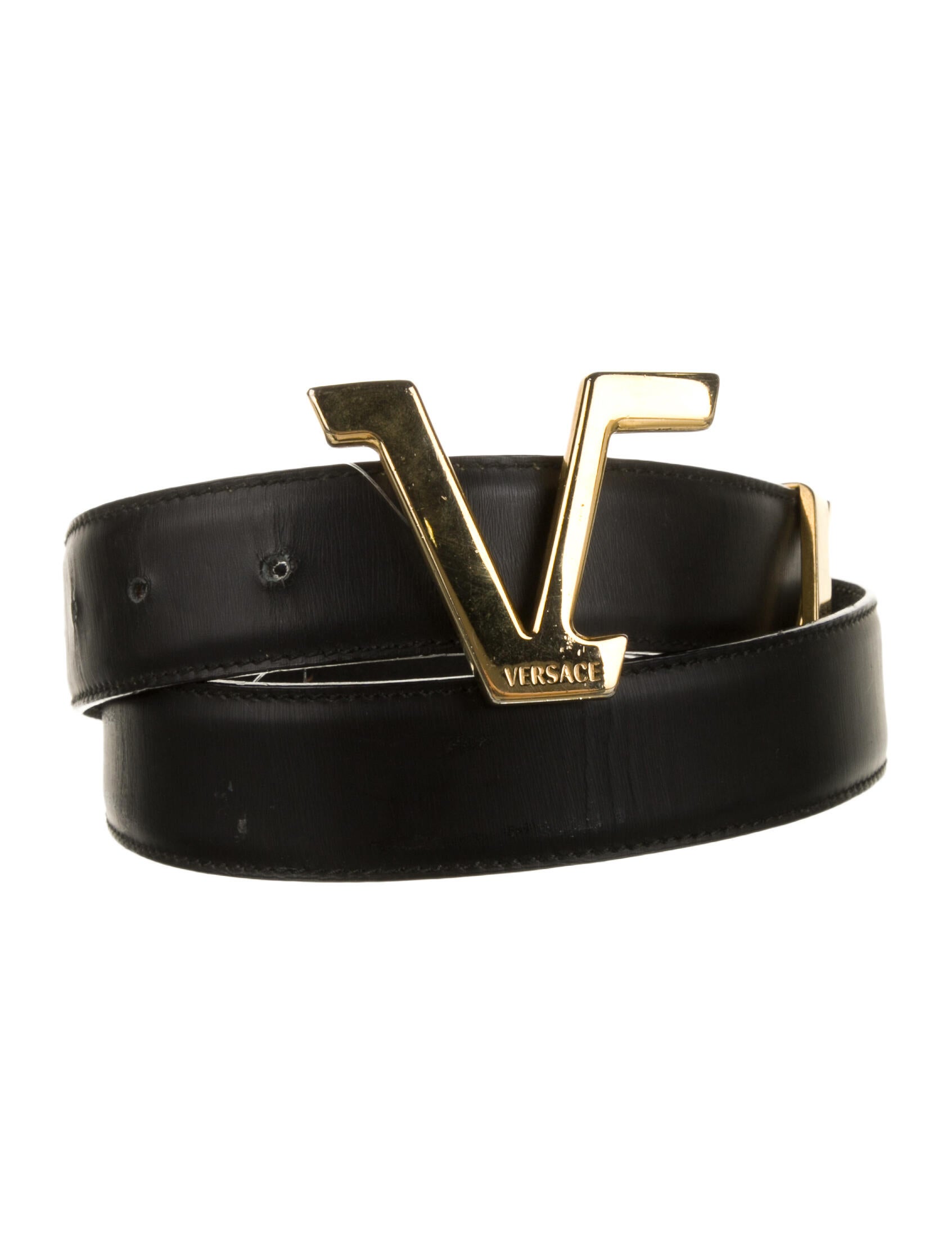 Versace Leather Belt