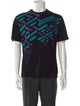 Versace Graphic Print Crew Neck T-Shirt