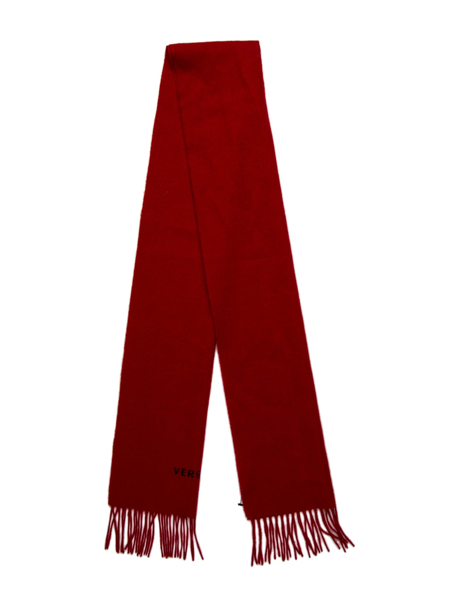 Versace 'Pursuit of Happiness' Striped Harness Leather Scarf