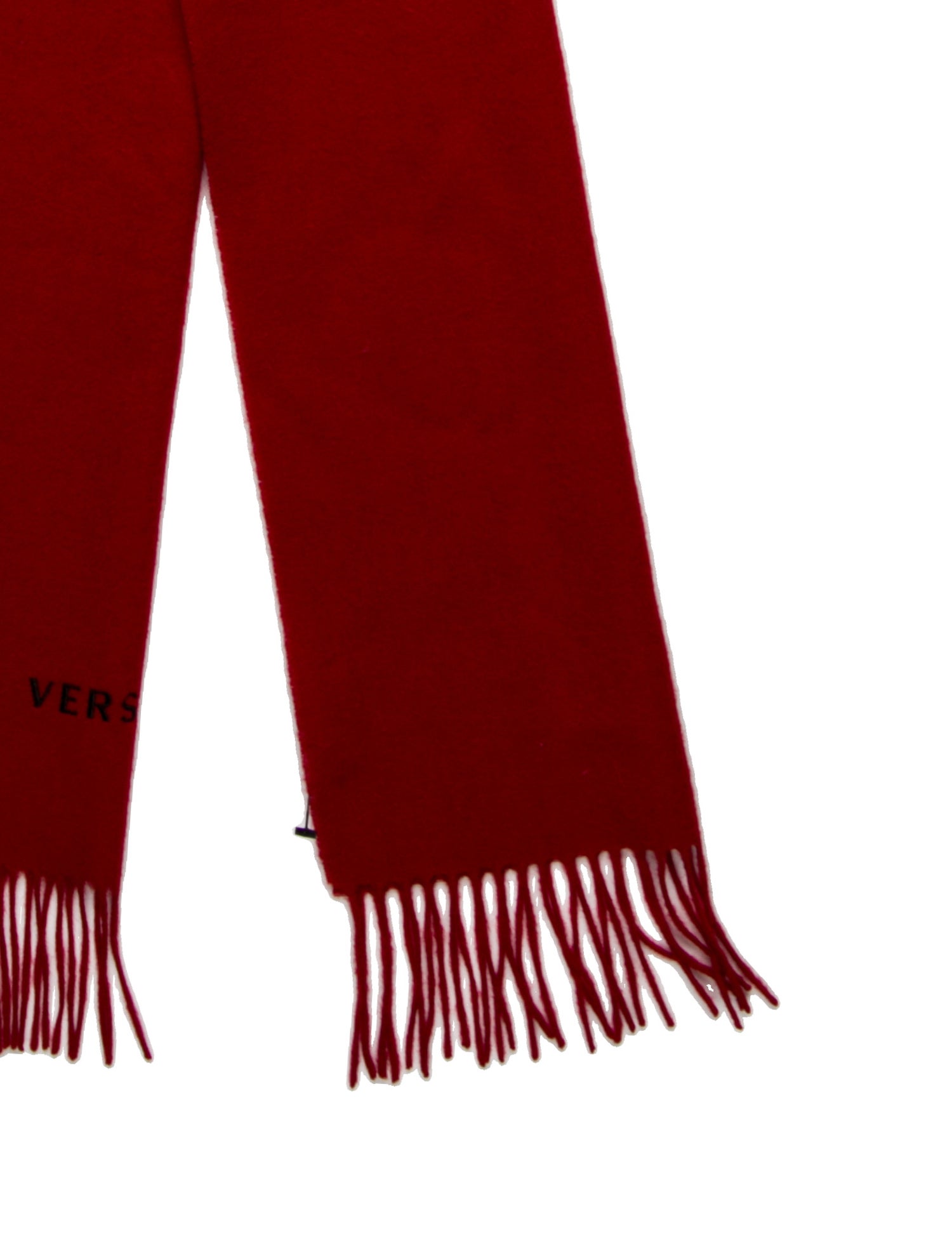 Versace 'Pursuit of Happiness' Striped Harness Leather Scarf