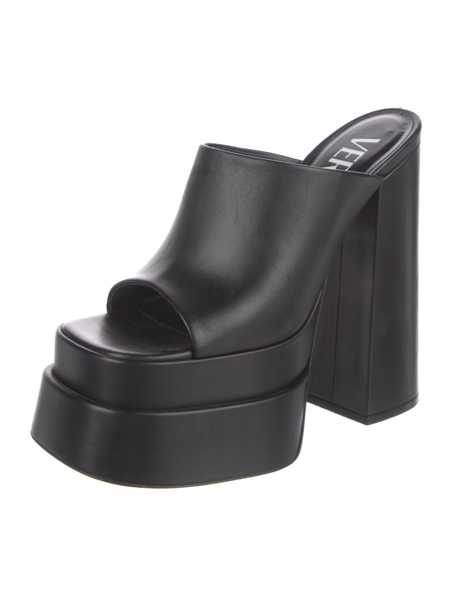 Versace Leather Slides