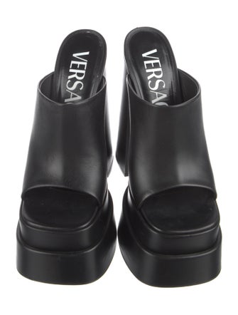 Versace Leather Slides