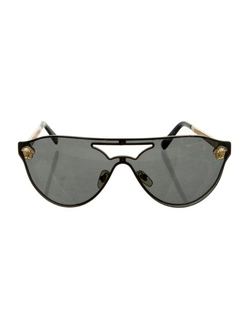 Versace Medusa Insignia Shield Sunglasses