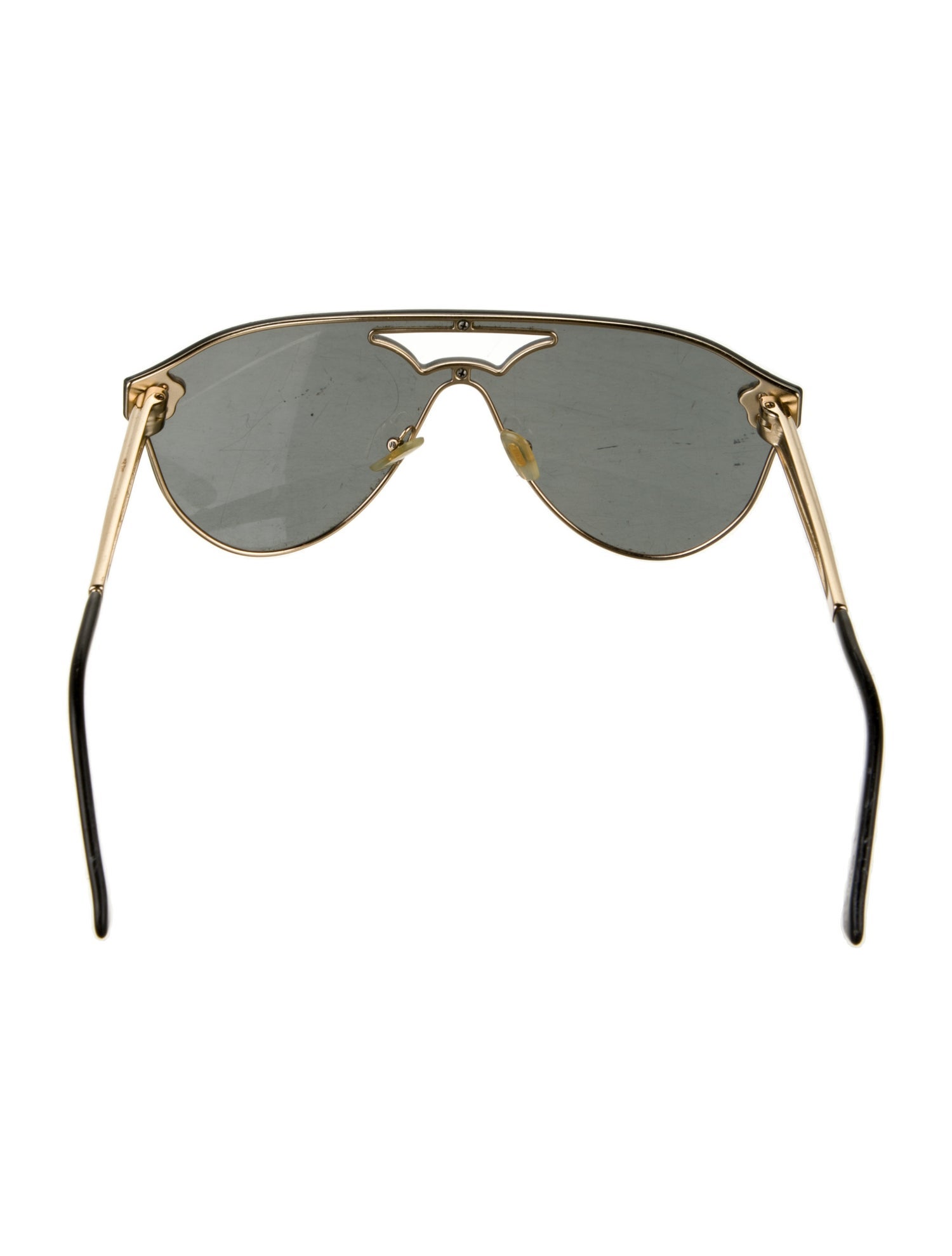 Versace Medusa Insignia Shield Sunglasses