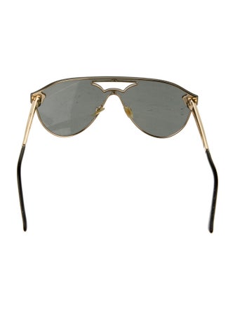 Versace Medusa Insignia Shield Sunglasses