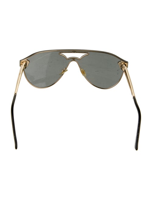 Versace Medusa Insignia Shield Sunglasses