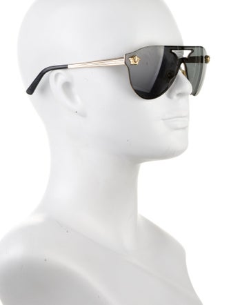 Versace Medusa Insignia Shield Sunglasses