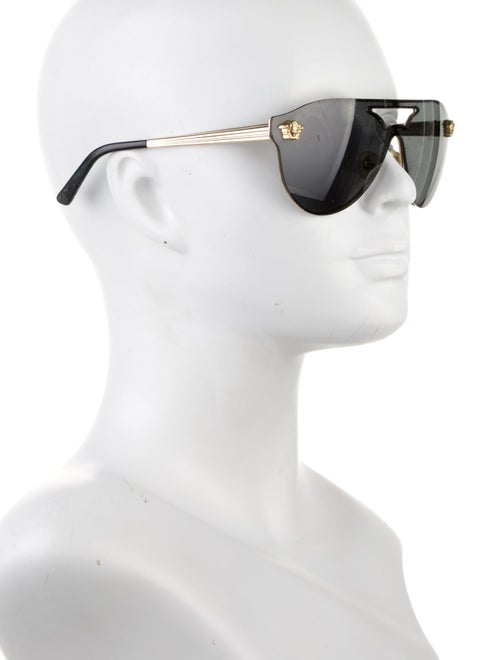 Versace Medusa Insignia Shield Sunglasses