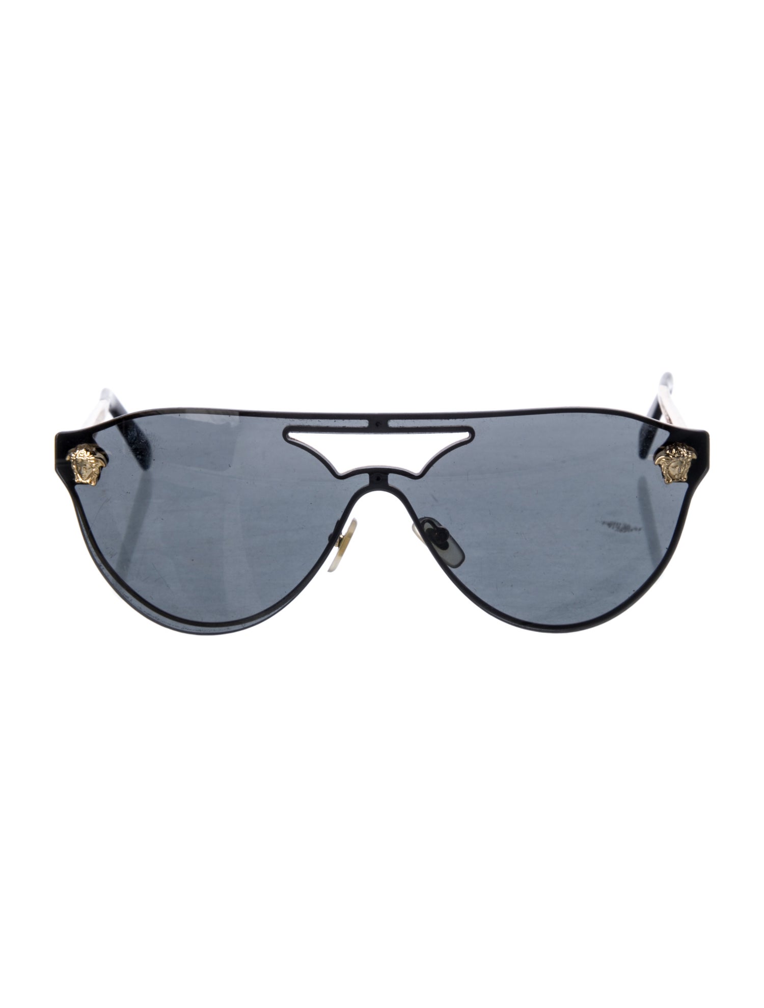 Versace Medusa Insignia Shield Sunglasses