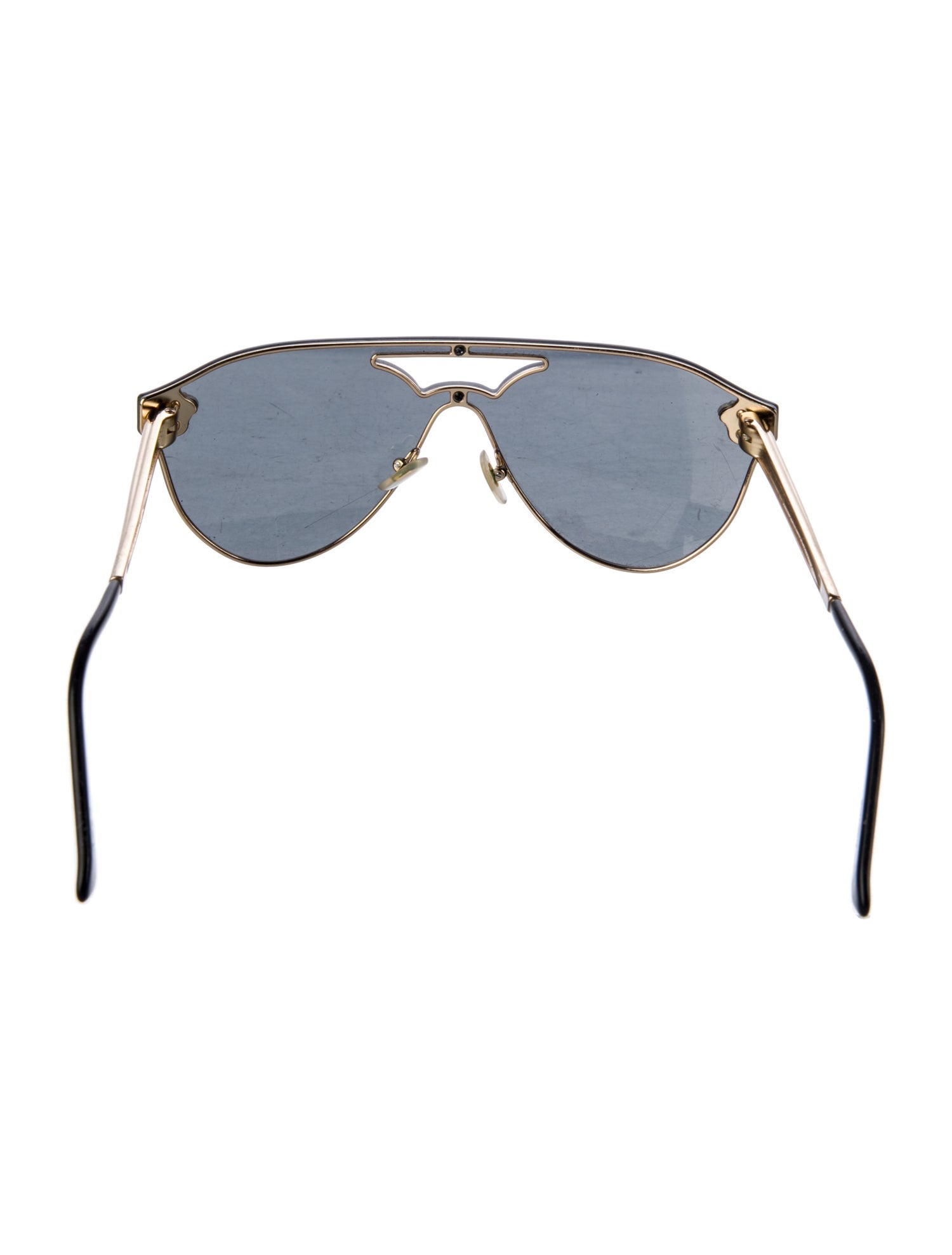 Versace Medusa Insignia Shield Sunglasses