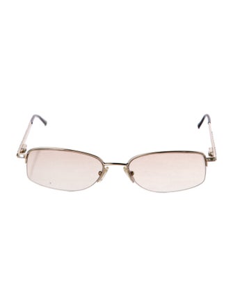 Versace Square Gradient Sunglasses