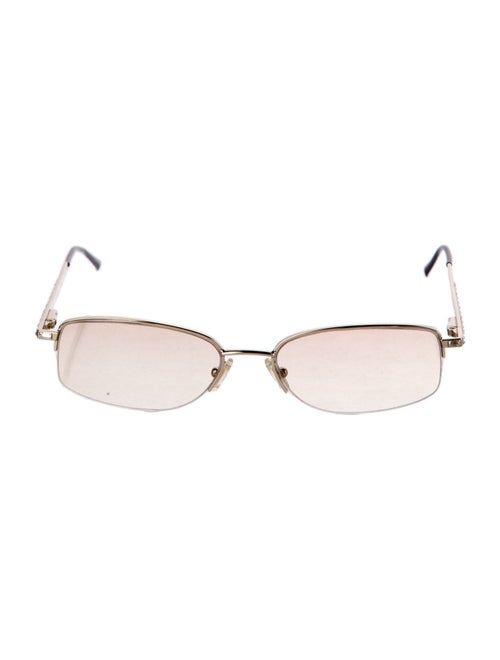 Versace Square Gradient Sunglasses