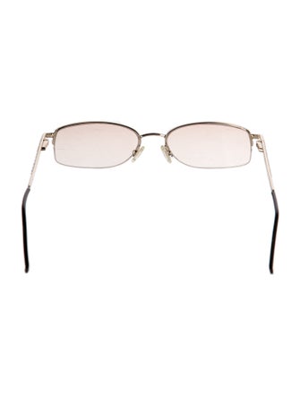 Versace Square Gradient Sunglasses