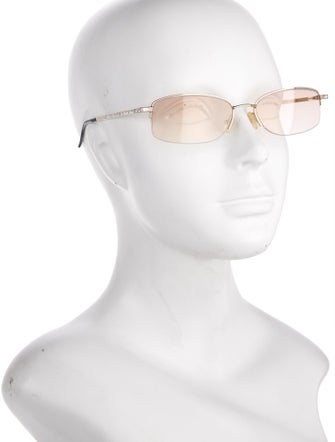 Versace Square Gradient Sunglasses