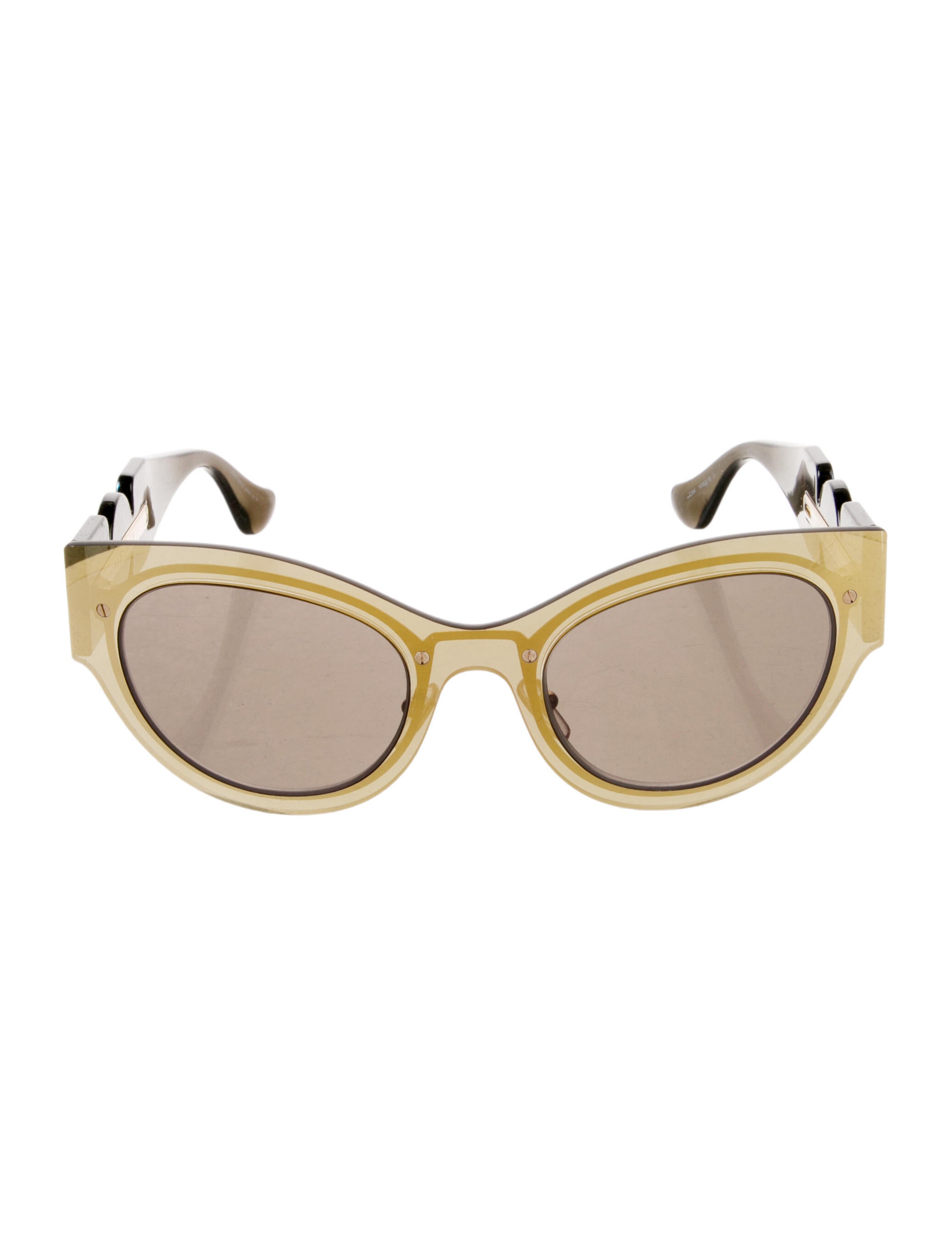 Versace Medusa Insignia Cat-Eye Sunglasses