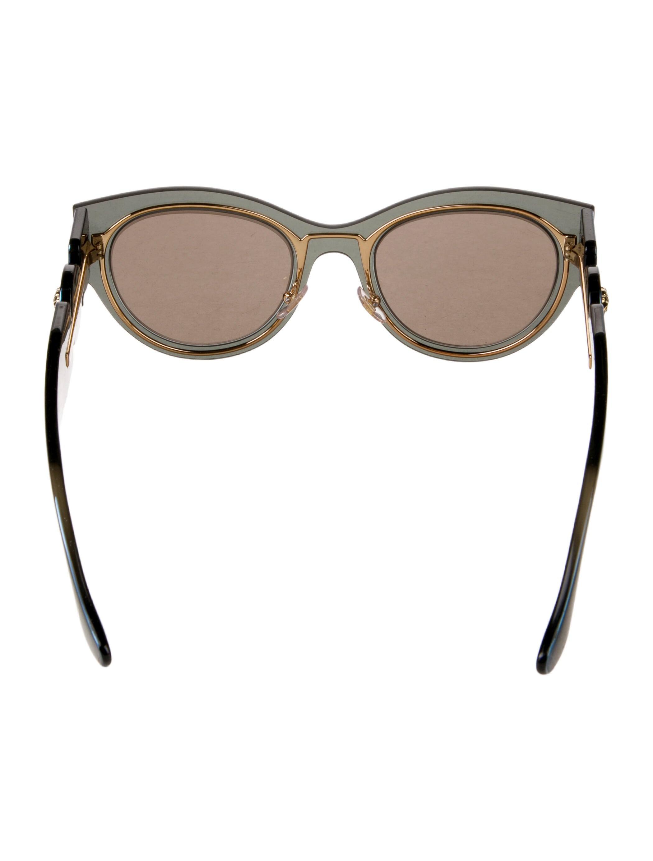Versace Medusa Insignia Cat-Eye Sunglasses