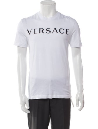 Versace Graphic Print Crew Neck T-Shirt
