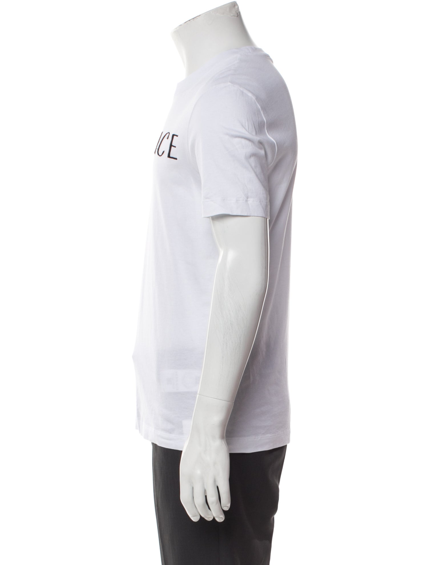 Versace Graphic Print Crew Neck T-Shirt