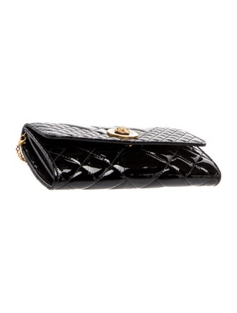 Versace Patent Leather Shoulder Bag