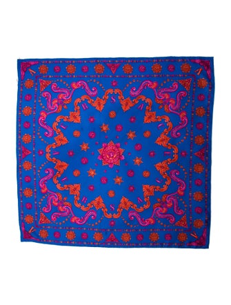 Versace Silk Printed Scarf