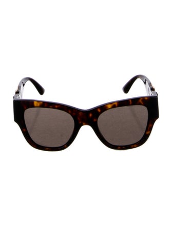 Versace Wayfarer Tinted Sunglasses