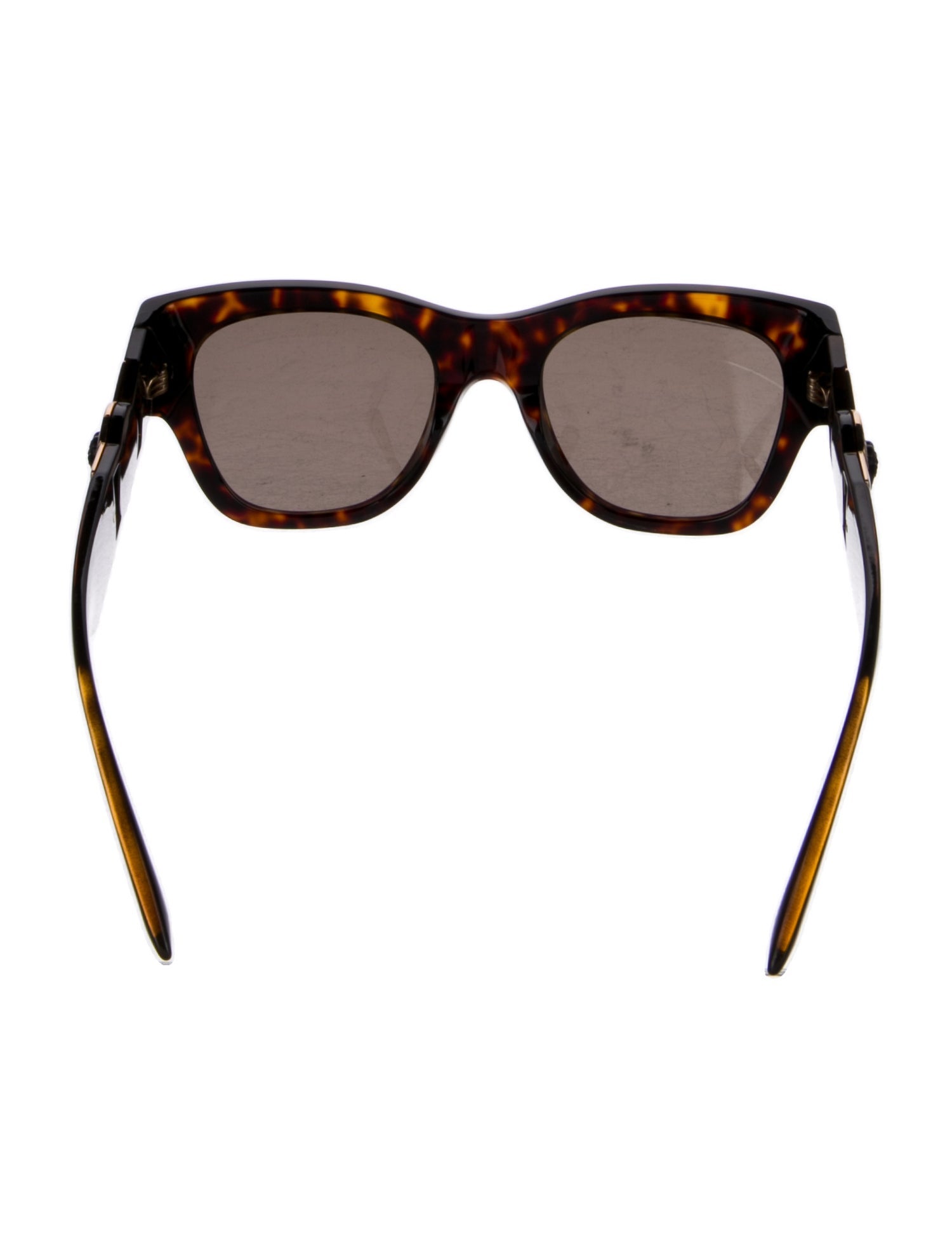 Versace Wayfarer Tinted Sunglasses