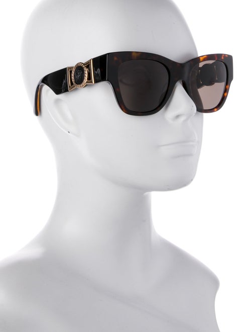 Versace Wayfarer Tinted Sunglasses