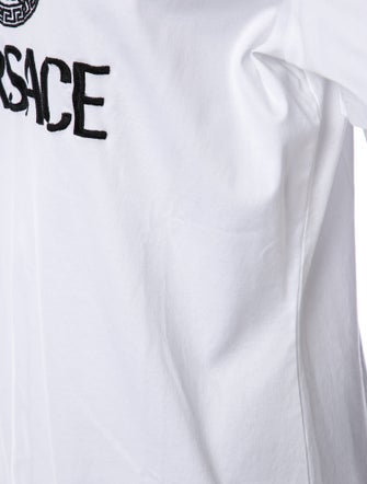 Versace Graphic Print Crew Neck T-Shirt