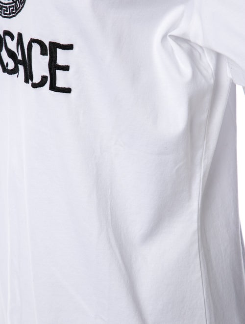 Versace Graphic Print Crew Neck T-Shirt