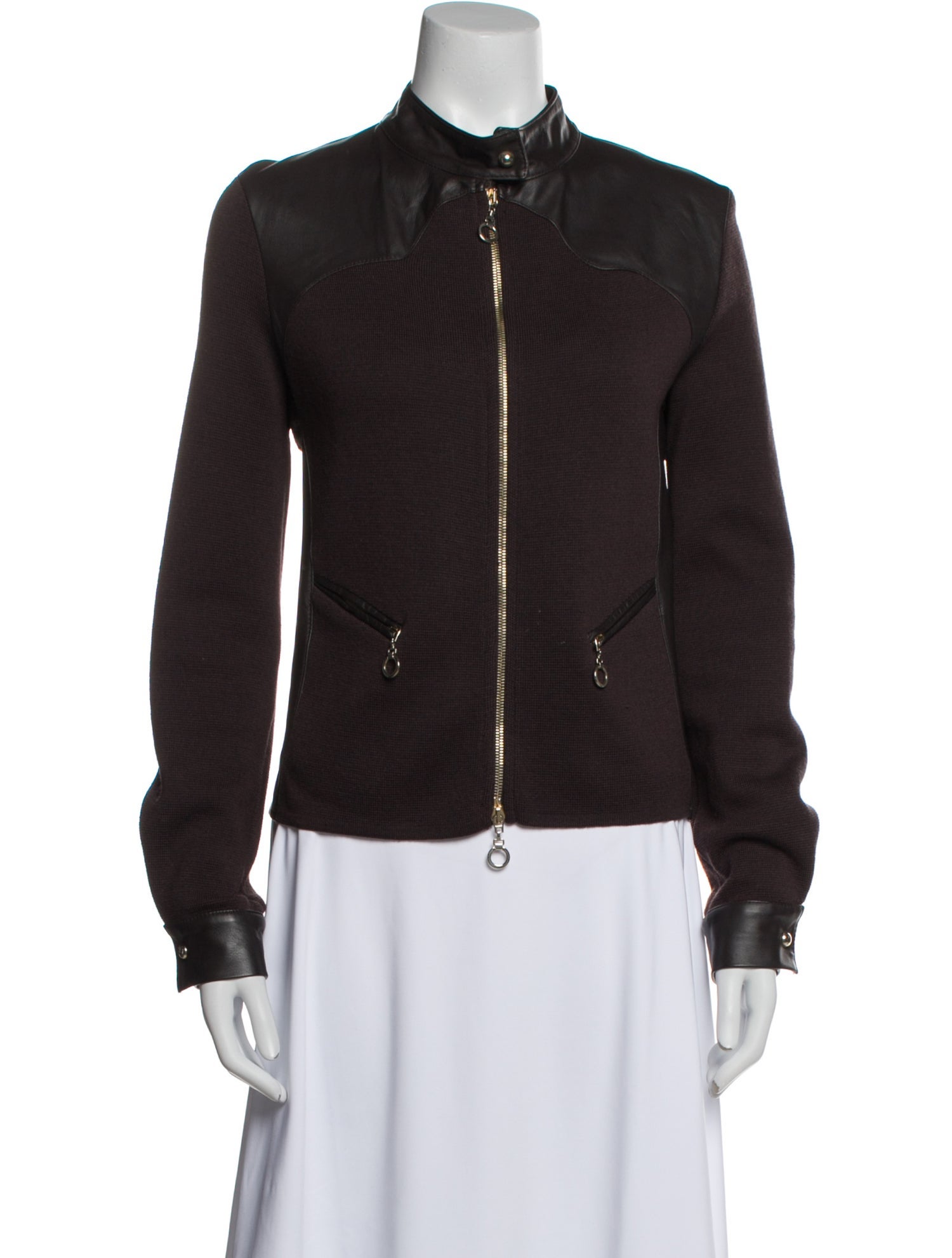 V2 Versace Classic Merino Wool Jacket