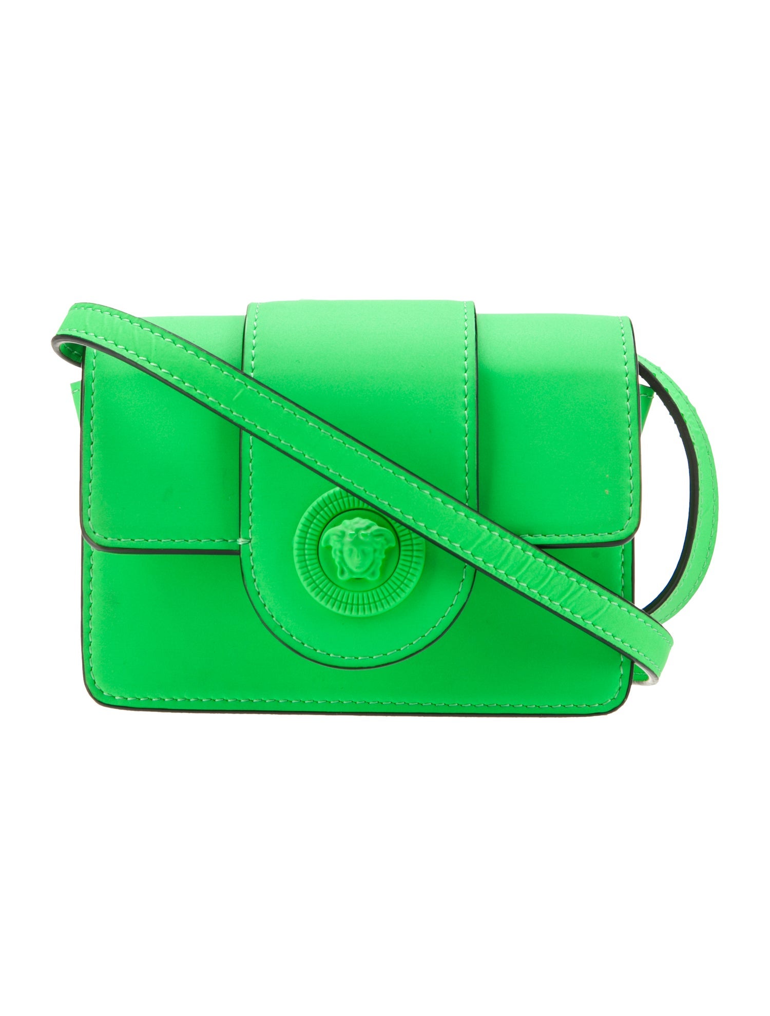 Versace Leather Crossbody Bag