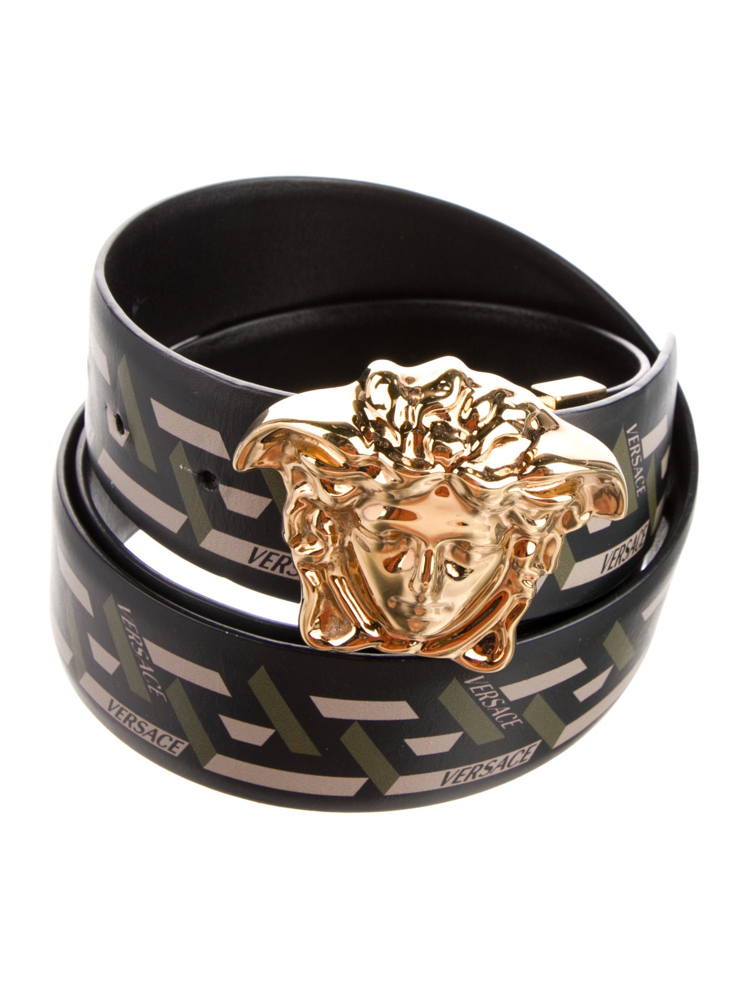 Versace Leather Belt