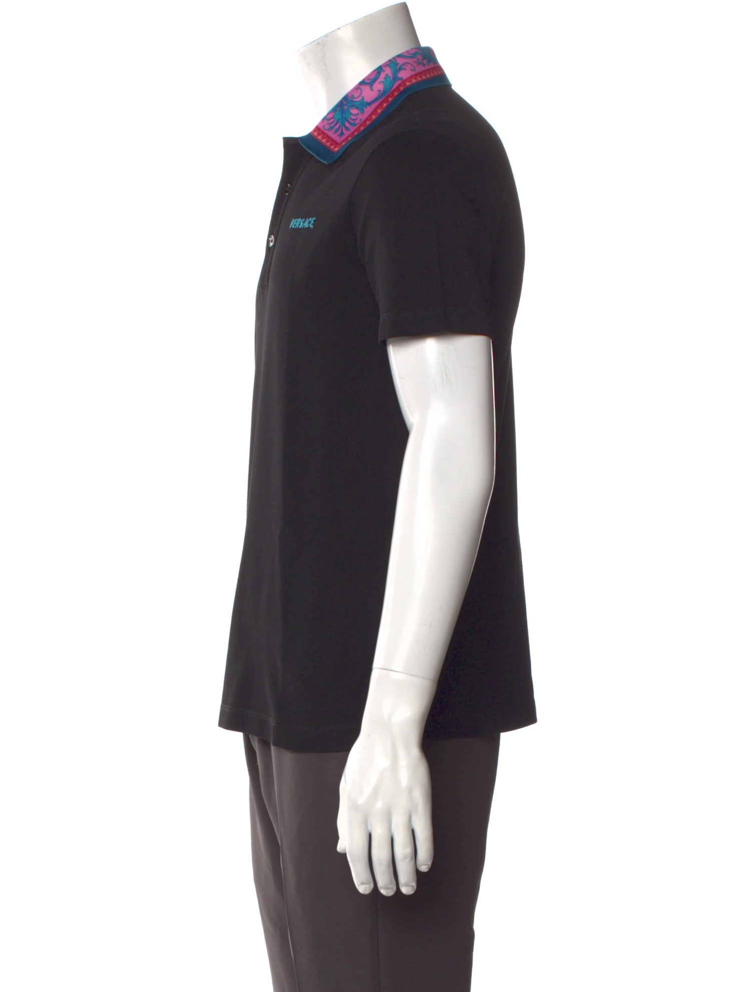 Versace Graphic Print Short Sleeve Shirt