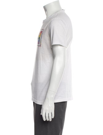 Versace Graphic Print Crew Neck T-Shirt