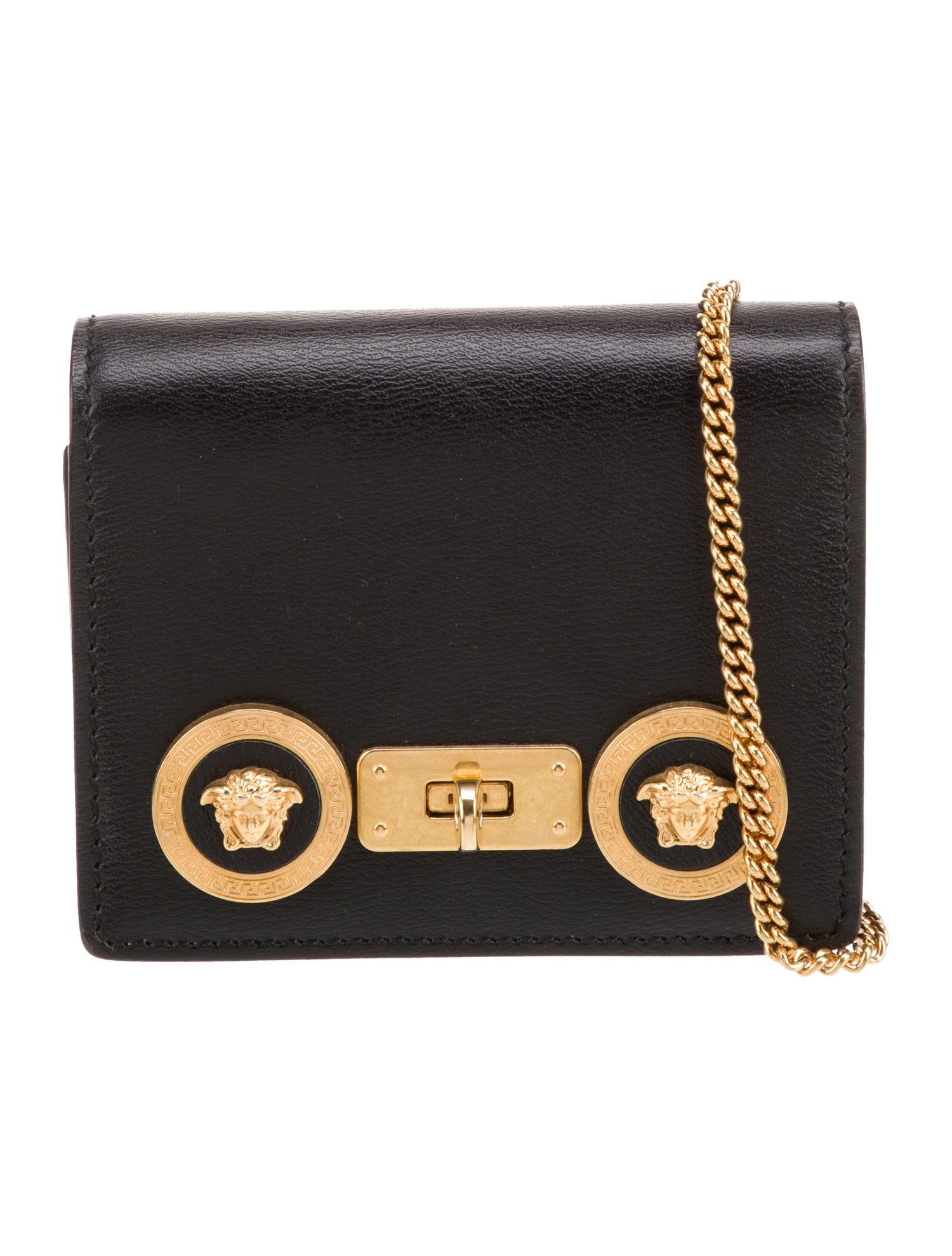 Versace Leather Shoulder Bag