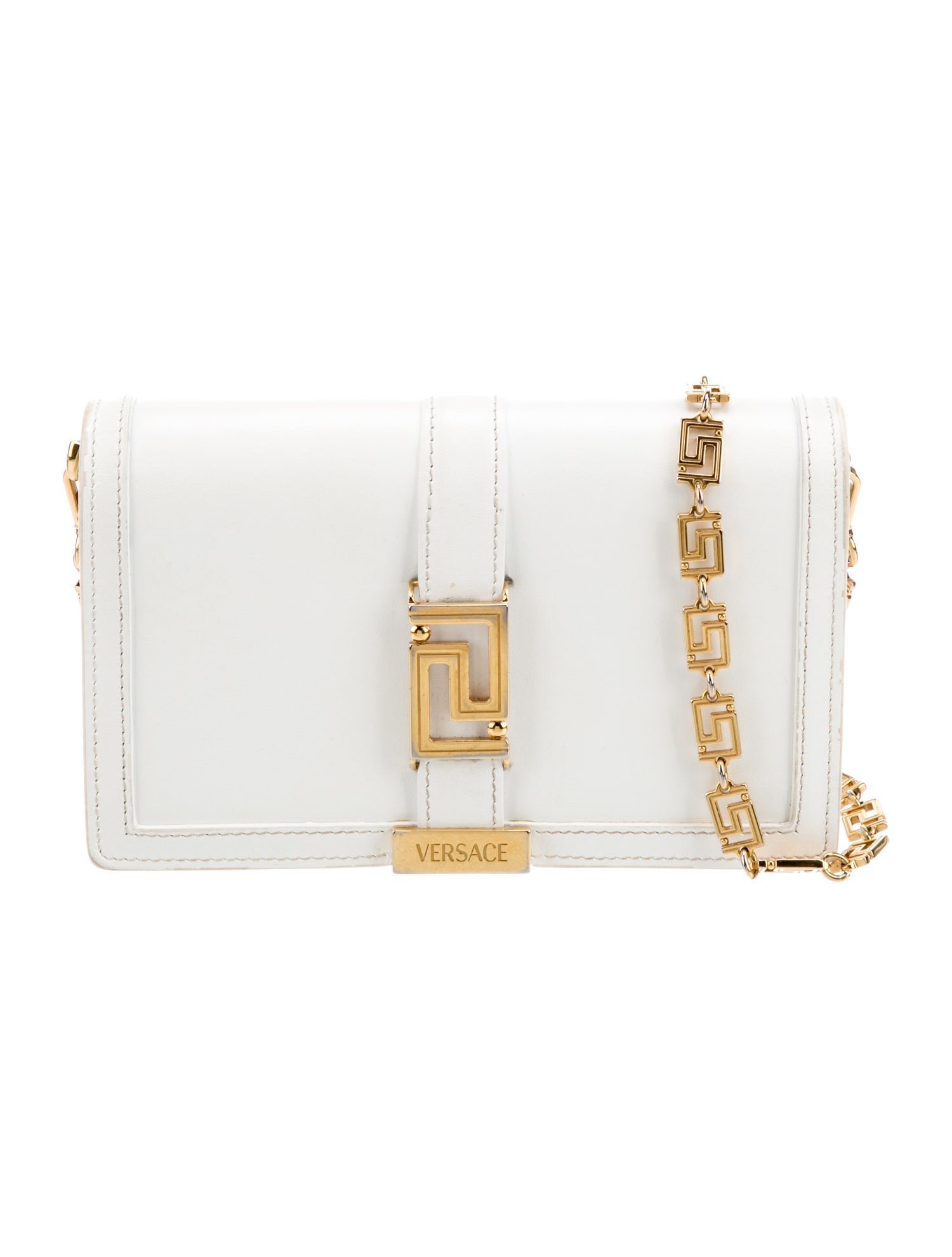 Versace Leather Clutch